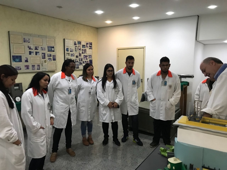 Visita técnica ao IPEN - Unidade Brasilândia