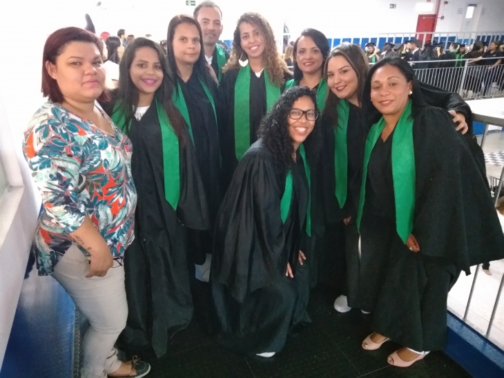 A conclusão do curso é a celebração de uma grande conquista do estudante