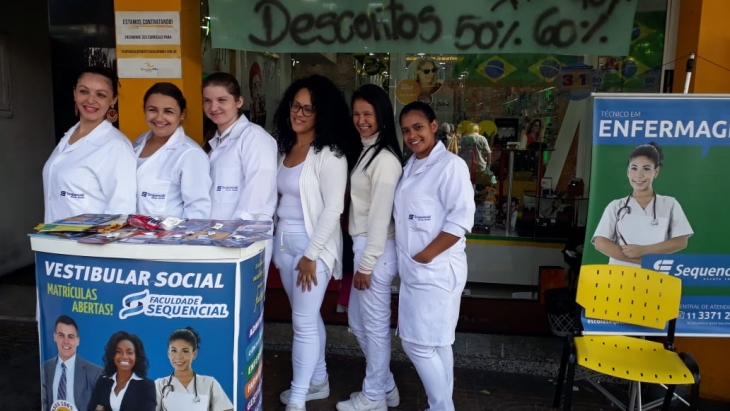 Ações sociais simultâneas no bairro Cidade Dutra