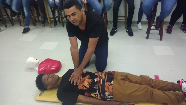 Mini Curso "Noções de Primeiros Socorros no Ambiente de Trabalho"  (Turma ADM-N9)