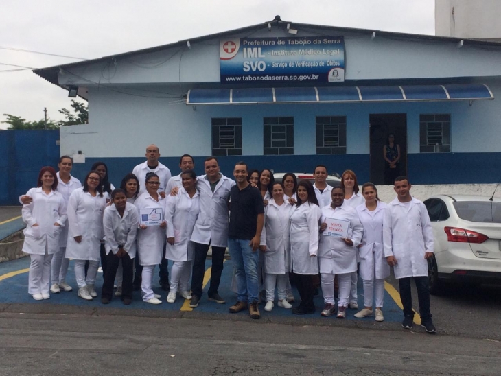  Visita Técnica ao IML de Taboão da Serra