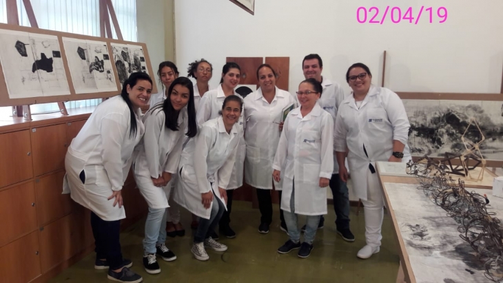 Museu de Anatomia Humana - Alunos de Enfermagem da unidade Brasilândia