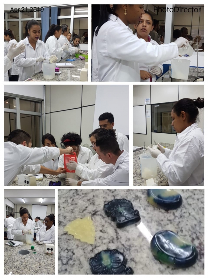 Produção de Sabonetes Glicerinados