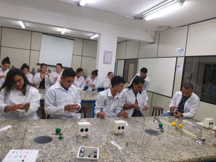  "Aulão prático" de Farmacologia