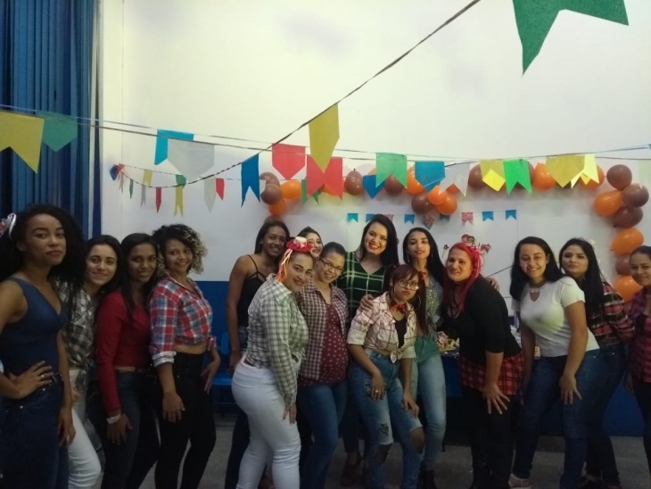 Festa junina na Sequencial Itaim Paulista.