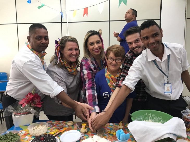 Festa junina/julina na Sequencial Capão Redondo