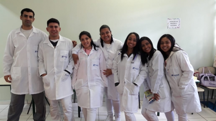 Ações Sociais Simultâneas - Cursos de Enfermagem e Estética da Sequencial Grajaú 