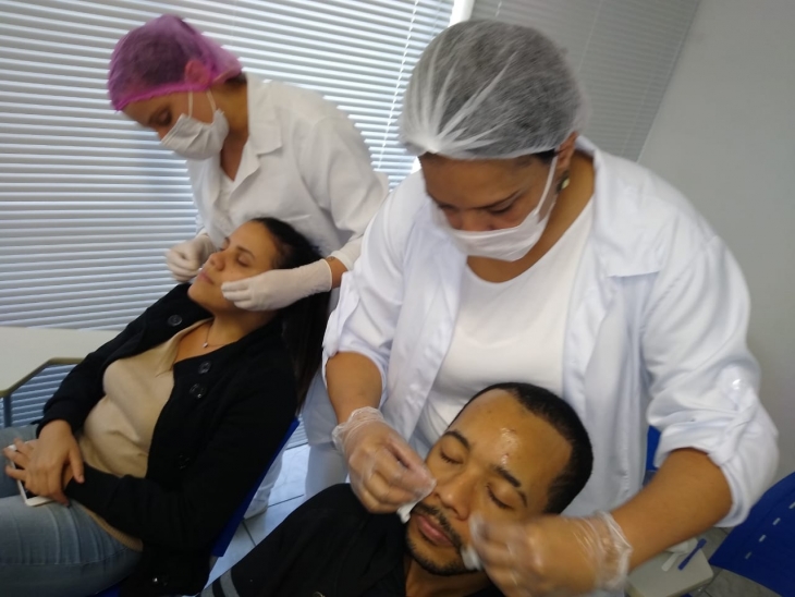 Palestra sobre “Cuidados com a Pele” - Estética da Sequencial Grajaú 
