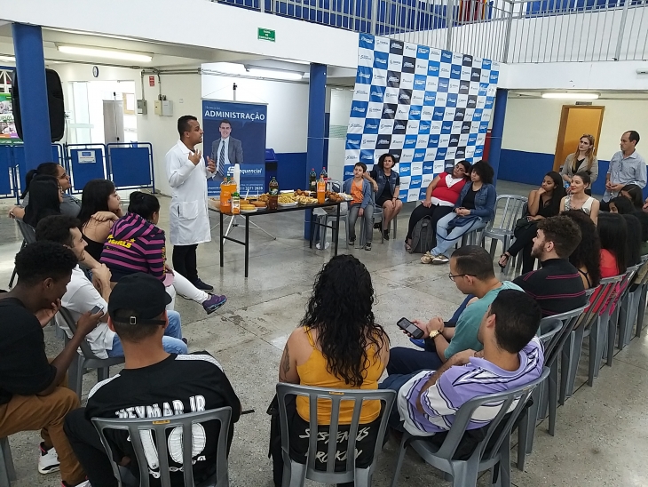  Palestra "Matemática: medo ou dificuldade?" na Sequencial Grajaú