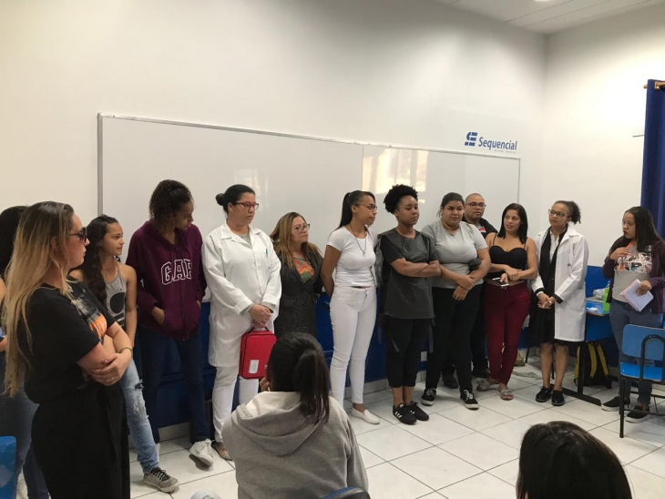 Campanha contra o feminicídio - Enfermagem, Sequencial Pirajussara