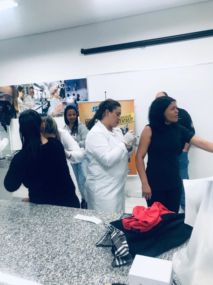  Campanha de vacinação contra Gripe e Sarampo  - Sequencial Pirajussara