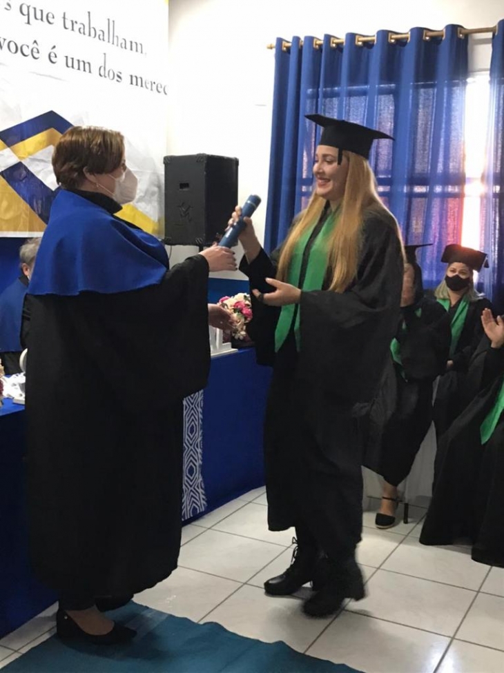 Colação de grau dos alunos do curso de Enfermagem -  Pirajussara