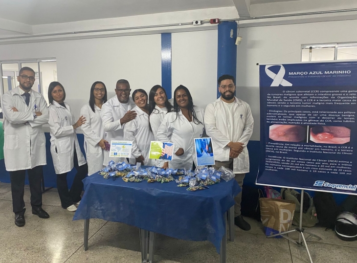Campanha Março Azul Escuro - Sequencial Grajaú