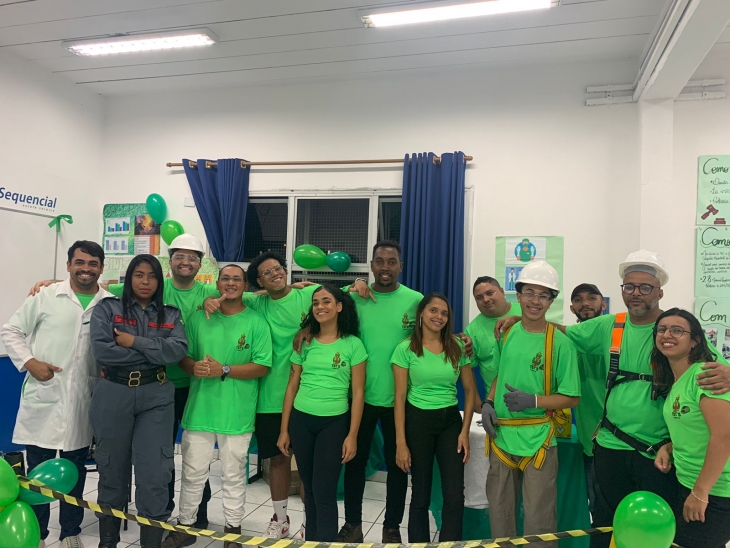 Trabalho prático sobre o Movimento Abril Verde - Técnico em Segurança do Trabalho