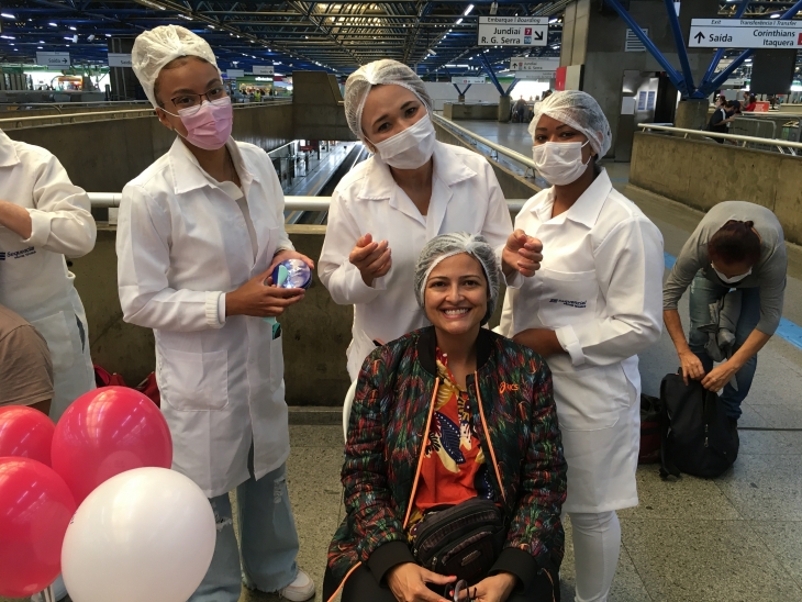Ação social do Dias das Mães da Unidade Brasilândia
